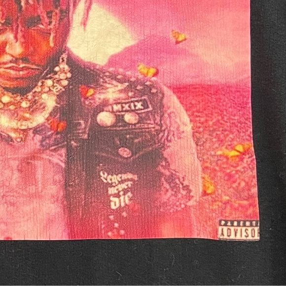 Jon Lauren Juice Wrld Legends Never Die Hoodie Size Small - Picture 3 of 5